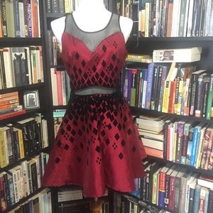 ♦️Harley Quinn DC Comics Cocktail Dress🖤